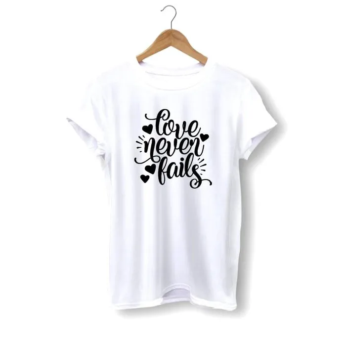 Necklaces Lords Guidance Christian TShirt br Love Never Fails