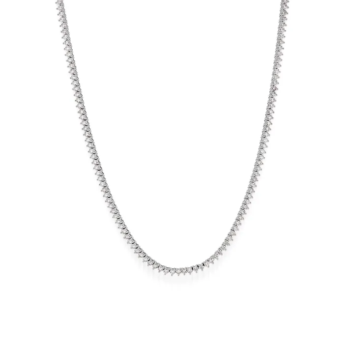 Necklaces Natural Diamond Tennis Necklace 69 Total Carat Weight John Atencio