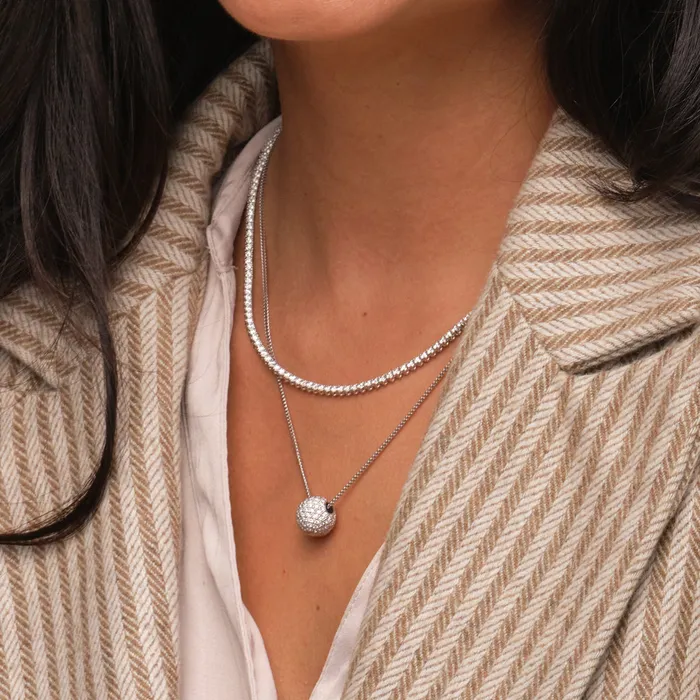 Necklaces Natural Diamond Tennis Necklace 69 Total Carat Weight John Atencio