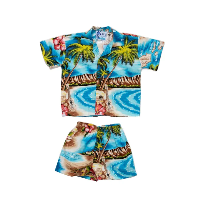 Necklaces RJCLANCEYLTD RJC Family Print Cabana Infant Outfit 2Piece