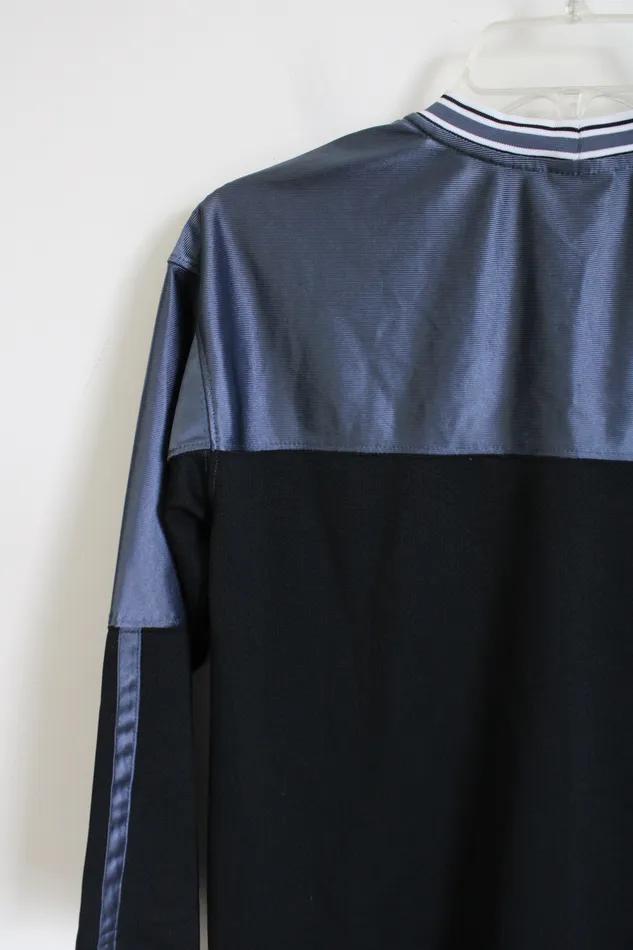 Nike Rings Nike Black Gray 34 Sleeve Shirt Youth S 8