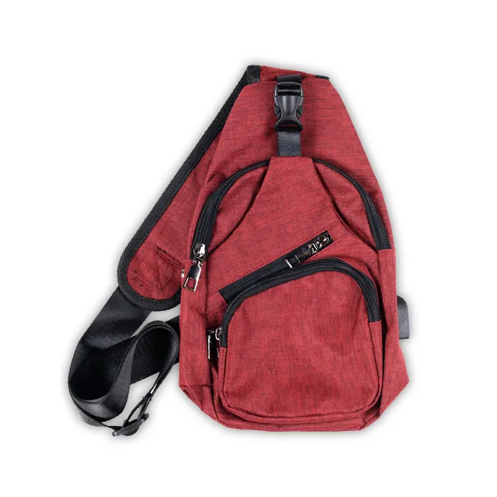 NUFOOT Nupouch AntiTheft Day Pack Red Necklaces