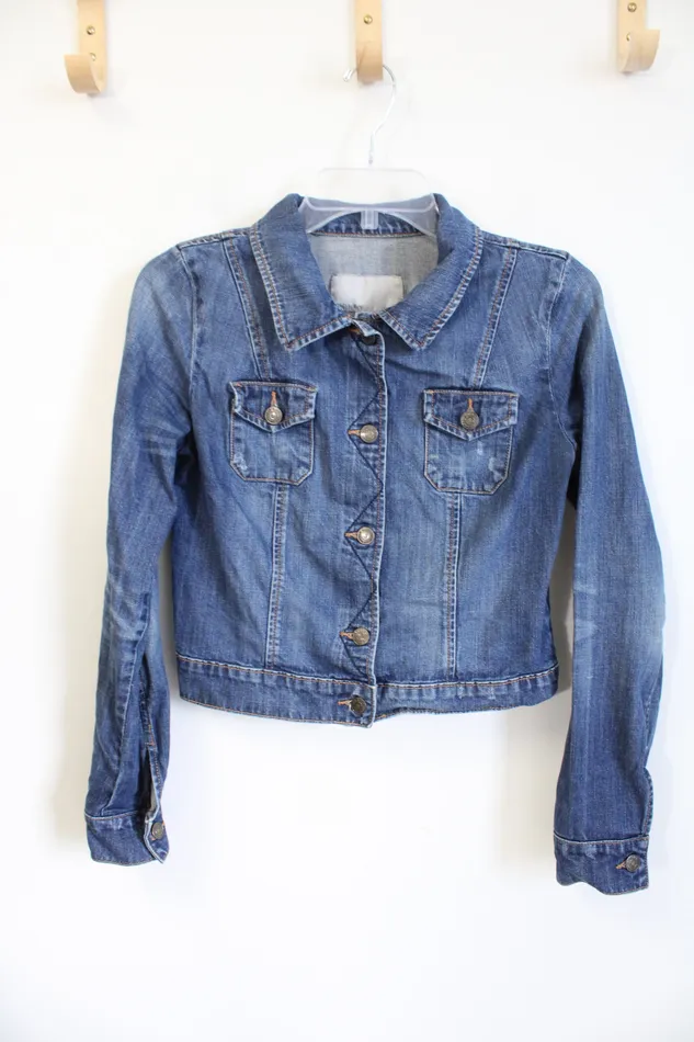Old Navy Denim Jacket S Old Navy Earrings