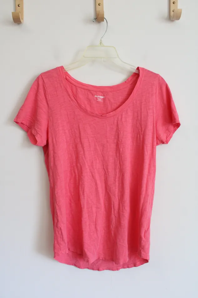 Old Navy Earrings Old Navy Pink Everywear Tee M Tall