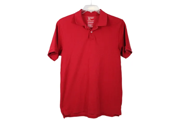 Old Navy Red Polo Shirt M Old Navy Earrings