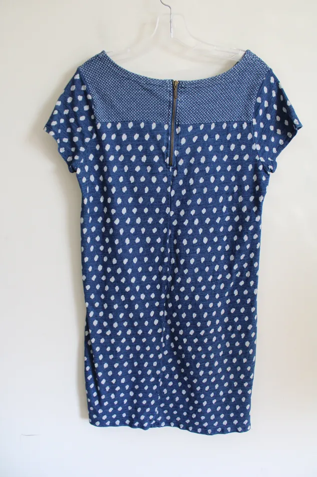 Old Navy Rings Old Navy Blue Dotted Pocket Dress M