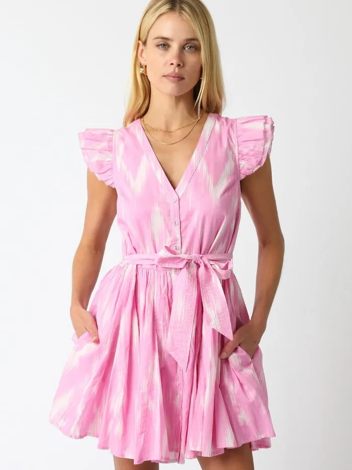 Olivaceous Earrings Aurora Dress