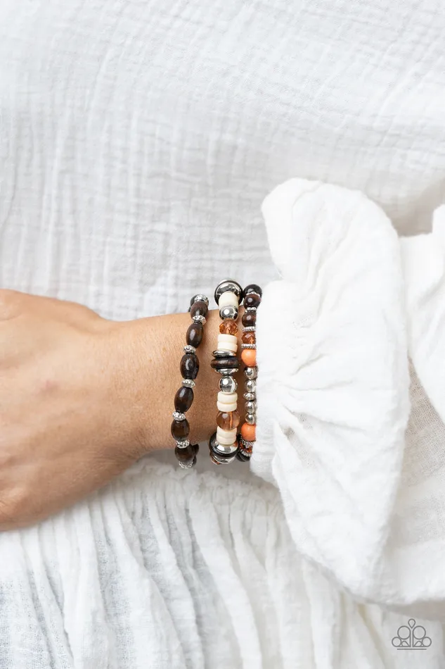 Paparazzi Accessories Earrings Belongs In The Wild Multi