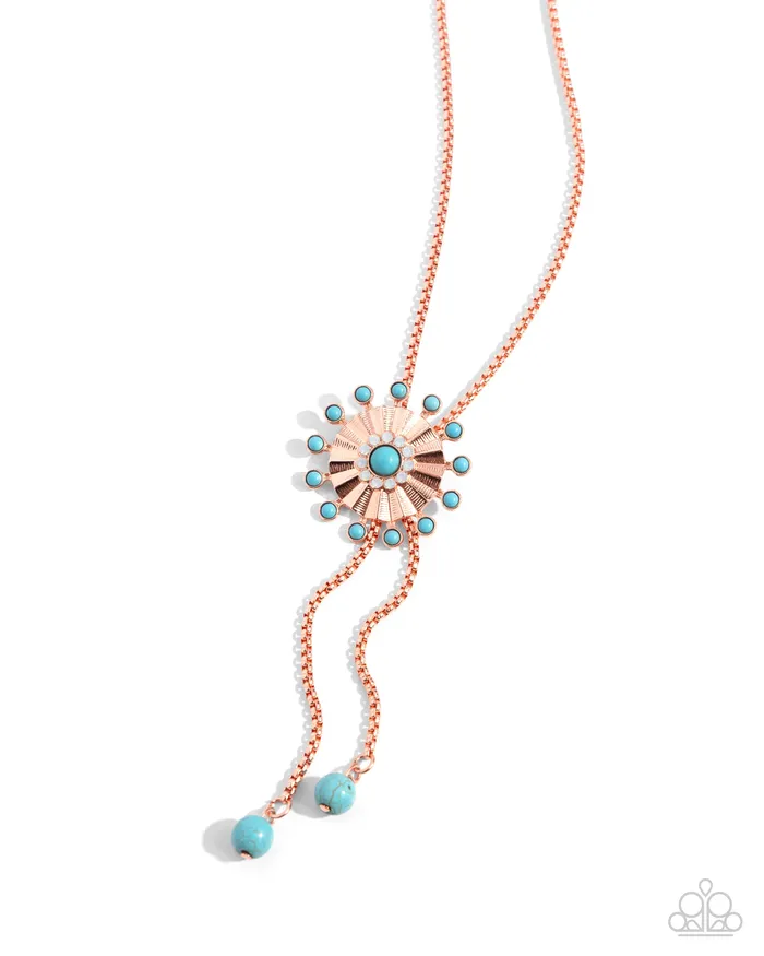 Paparazzi Accessories Earrings Desert Dalliance Copper