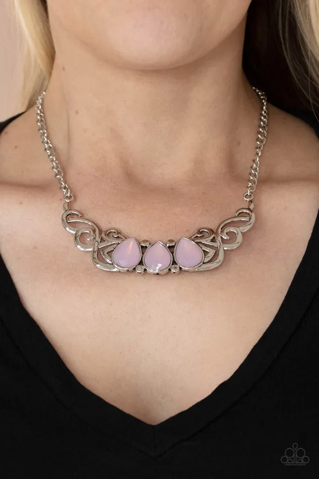 Paparazzi Accessories Earrings Heavenly Happenstance Pink