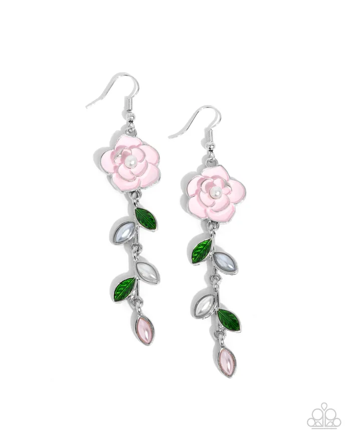 Paparazzi Accessories Earrings Lattice Lure Multi