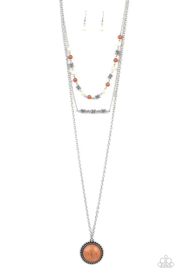 Paparazzi Accessories Earrings Sahara Symphony Multi
