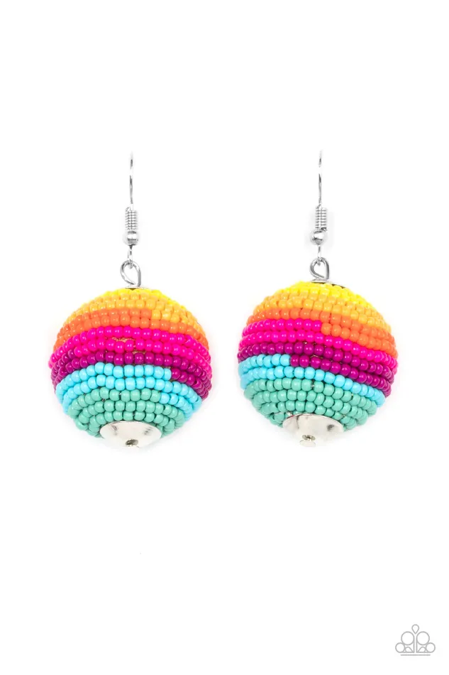 Paparazzi Accessories Earrings Zest Fest Multi