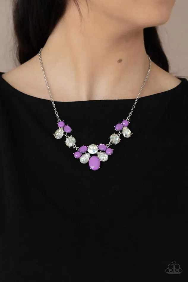 Paparazzi Accessories Ethereal Romance Purple Earrings