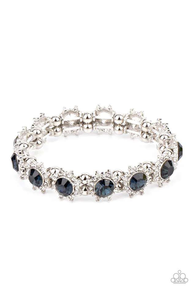 Paparazzi Accessories Prismatic Palace Blue Rings