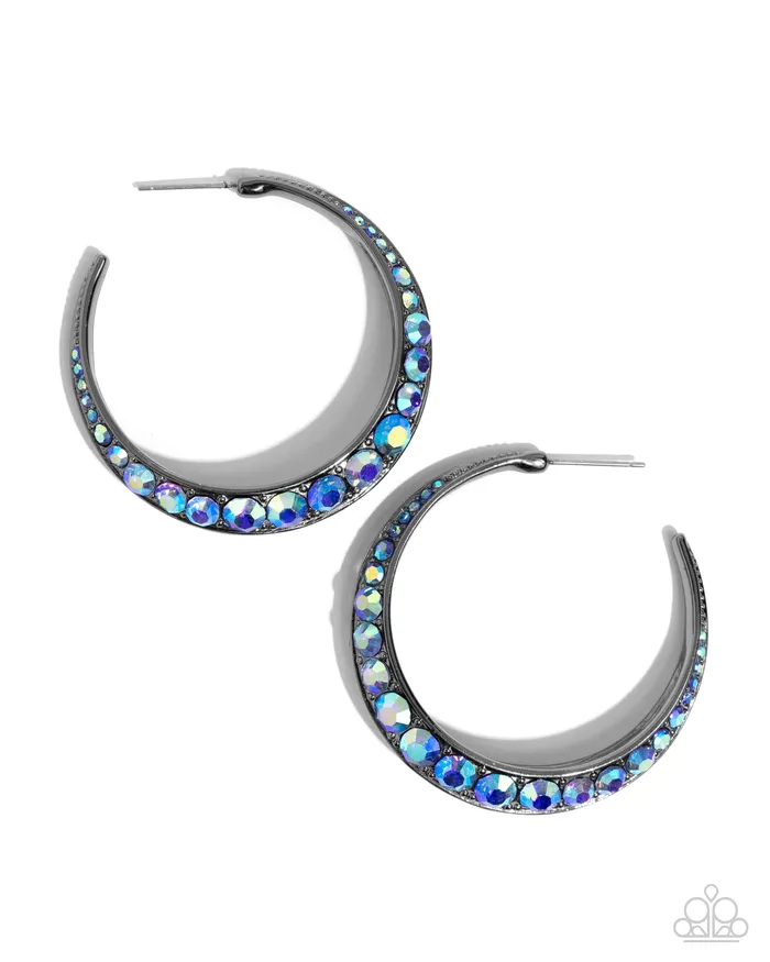 Paparazzi Accessories Rings Embedded Edge Blue