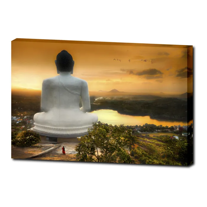 Path to Enlightenment Canvas Wall Art DC Earrings