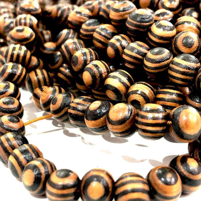 Peppy Beads Earrings 10mm Tiger Skin Sandalwood Beads Natural Tiger Skin Sandalwood Beads 44 Beads on a strand Peppy Beads Earrings 10mm Tiger Skin Sandalwood Beads Natural Tiger Skin Sandalwood Beads 44 Beads on a strand