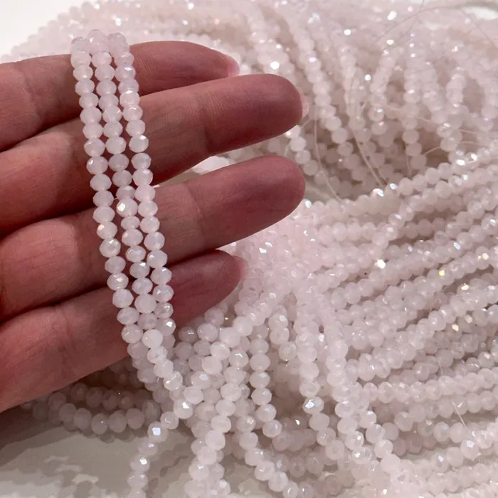Peppy Beads Earrings 4mm Crystal rondelle beads strand 115 pcs PBC4C132