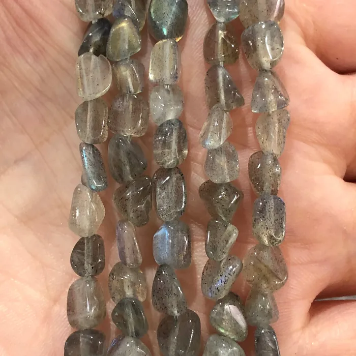 Peppy Beads Earrings Genuine Labradorite Natural Gemstone Nuggets62 Beads Peppy Beads Earrings Genuine Labradorite Natural Gemstone Nuggets62 Beads