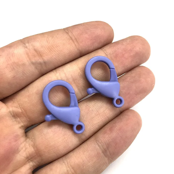 Peppy Beads Earrings Lilac Lobster Clasps Acrylic Clasp Eye Glass Holder Clasp Phone Chain Clasp 5 pcs in a pack Peppy Beads Earrings Lilac Lobster Clasps Acrylic Clasp Eye Glass Holder Clasp Phone Chain Clasp 5 pcs in a pack