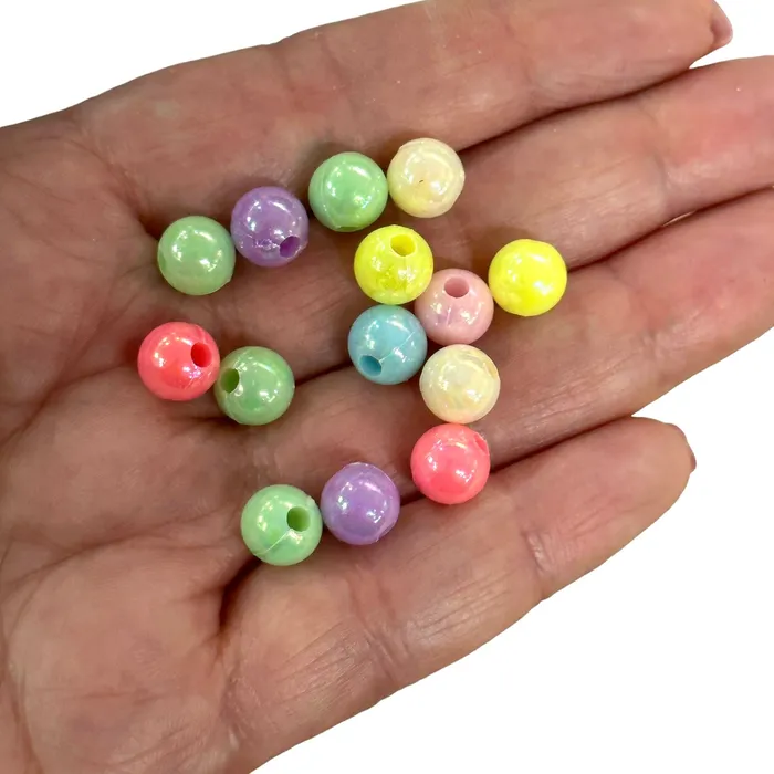 Peppy Beads Rings Acrylic Round Beads 8mm Acrylic Round Beads Assorted 50 Gr Pack Approx 200 Beads in a Pack Peppy Beads Rings Acrylic Round Beads 8mm Acrylic Round Beads Assorted 50 Gr Pack Approx 200 Beads in a Pack
