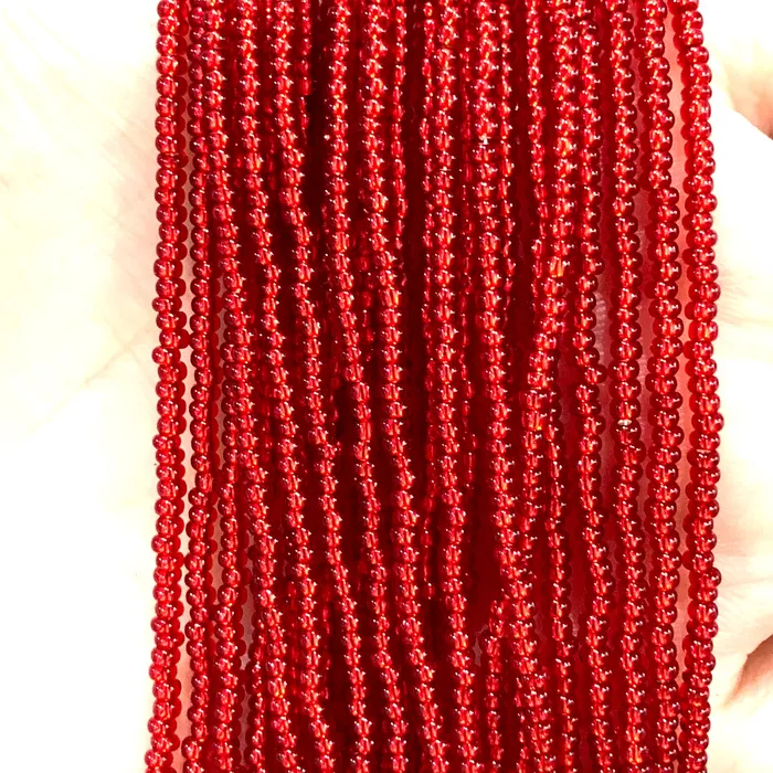 Peppy Beads Rings Preciosa Seed Beads 110 97070 Transparent Red Silver Lined PRCS110151 Peppy Beads Rings Preciosa Seed Beads 110 97070 Transparent Red Silver Lined PRCS110151