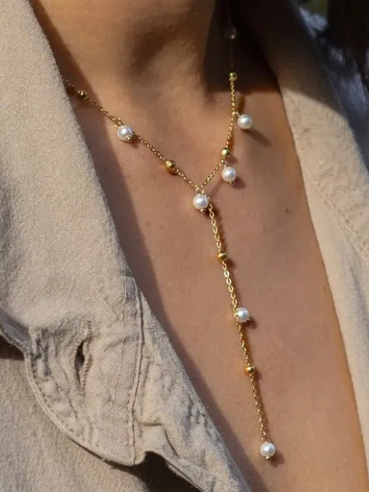 Peter June Necklaces Dax Lariat Necklace