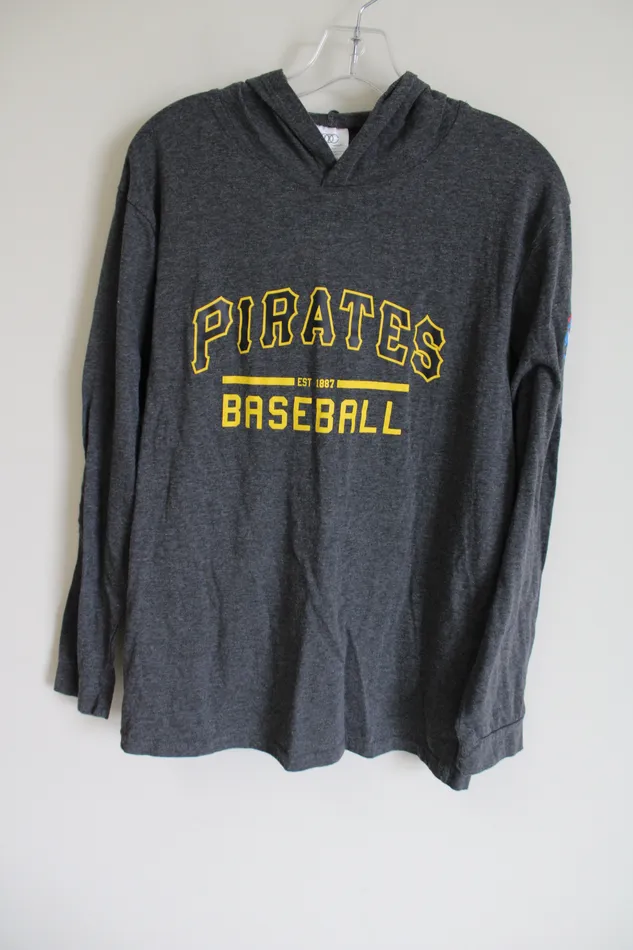 Pittsburgh Pirates Gray Hoodie XL Jubilee Thrift Earrings
