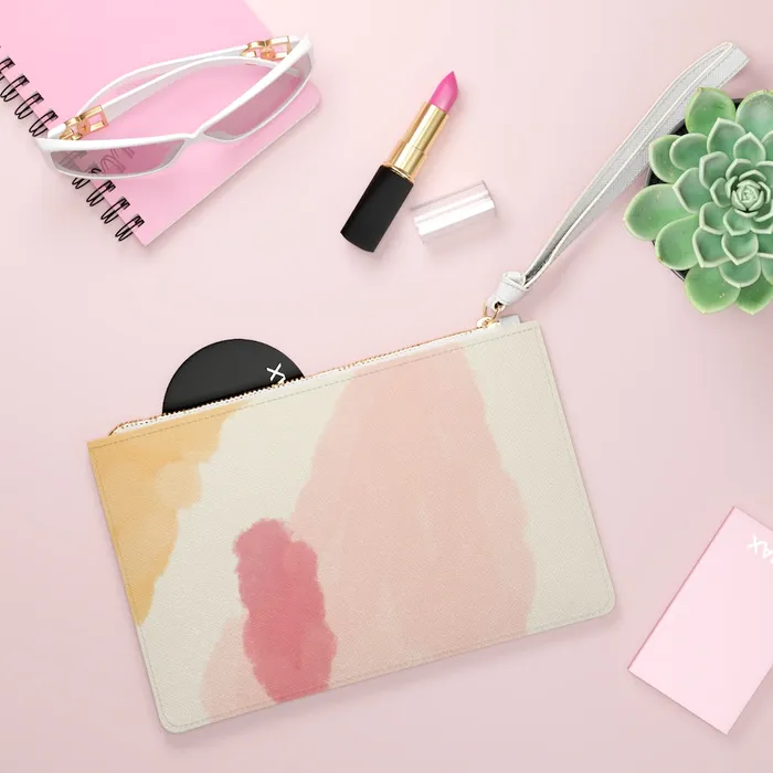 Portraits by NC Earrings Clutch Bag Soft Hues