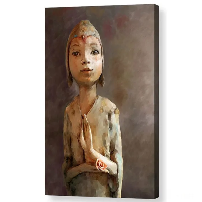 Portraits by NC Necklaces Zen be With You Acrylic Print