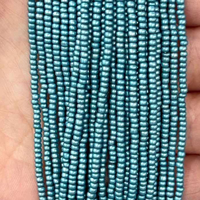 Preciosa Seed Beads 110 RocaillesRound Hole 18536 Blue Metallic Dyed Crystal PRCS110171 Peppy Beads Rings Preciosa Seed Beads 110 RocaillesRound Hole 18536 Blue Metallic Dyed Crystal PRCS110171 Peppy Beads Rings