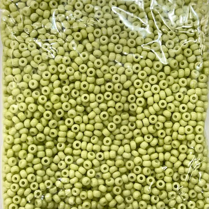 Preciosa Seed Beads 80 RocaillesRound Hole 100 gr 03153 Green Dyed Chalkwhite Peppy Beads Rings Preciosa Seed Beads 80 RocaillesRound Hole 100 gr 03153 Green Dyed Chalkwhite Peppy Beads Rings