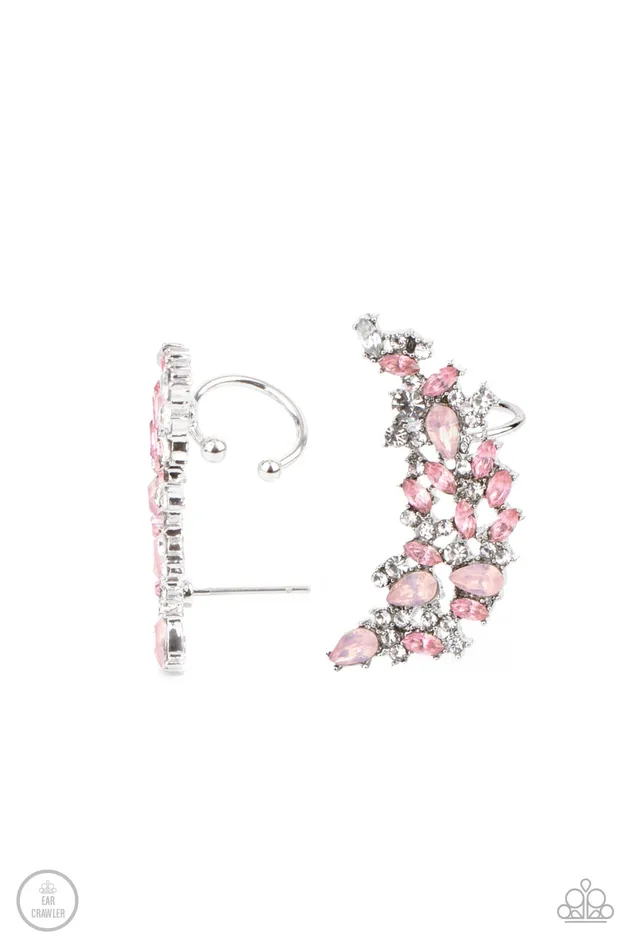 Prismatically Panoramic Pink Paparazzi Accessories Earrings