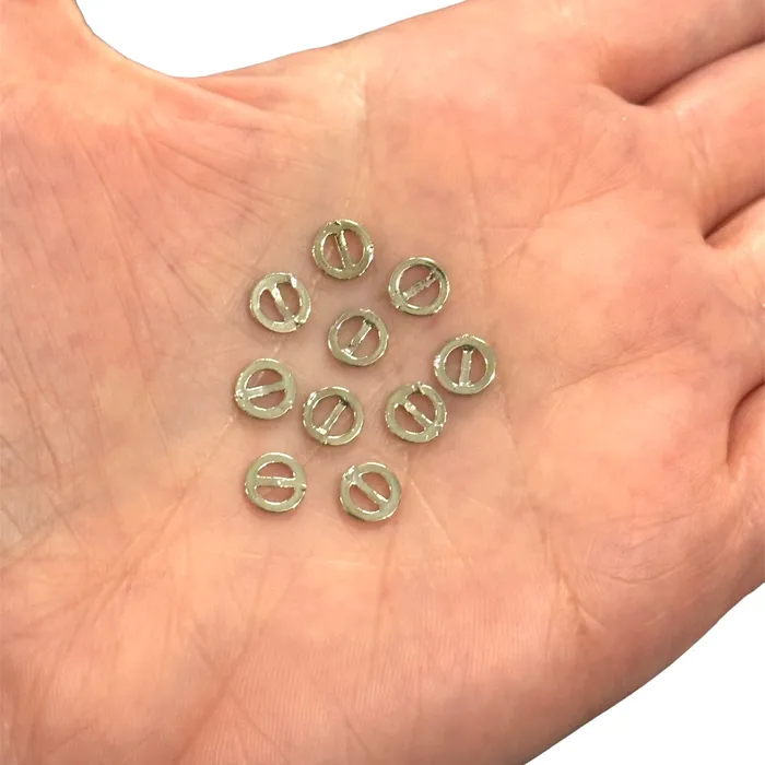 Rhodium Plated Flat Round Spacer Charms 10 pcs in a pack Peppy Beads Earrings Rhodium Plated Flat Round Spacer Charms 10 pcs in a pack Peppy Beads Earrings