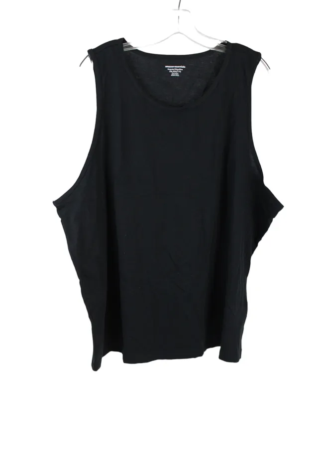 Rings Amazon Essentials NEW Amazon Essentials Black Tank XXL