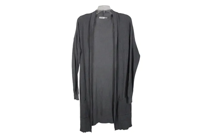 Rings Blu Pepper Blue Pepper Gray Long Cardigan S