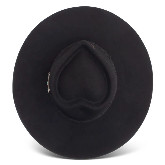 Rings CHARLIE 1 HORSE CHARLIE 1 HORSE FLING BLACK FELT HAT