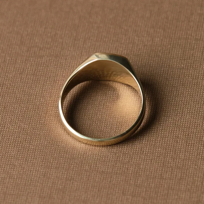 Rings COMMON ERA Magic Sator Square Gold Signet Ring