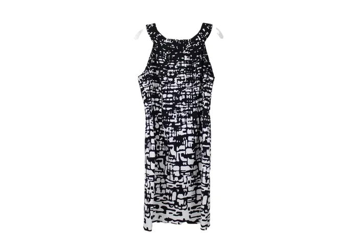 Rings Connected Connected Apparel Black White Dress 10