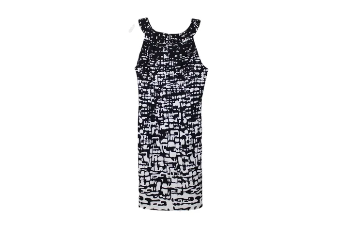 Rings Connected Connected Apparel Black White Dress 10