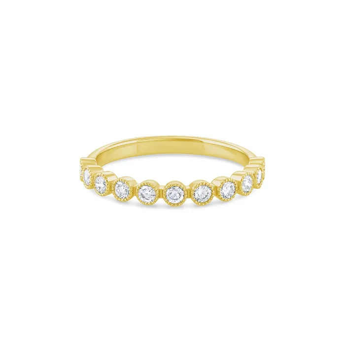 Rings Consider Bridal Lab Grown Folio Band HalfEternity