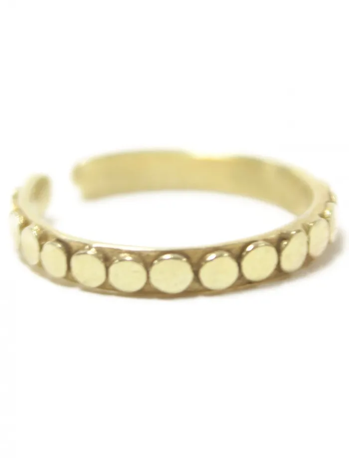 Rings Erika Pea IsiMidi Ring Embossed