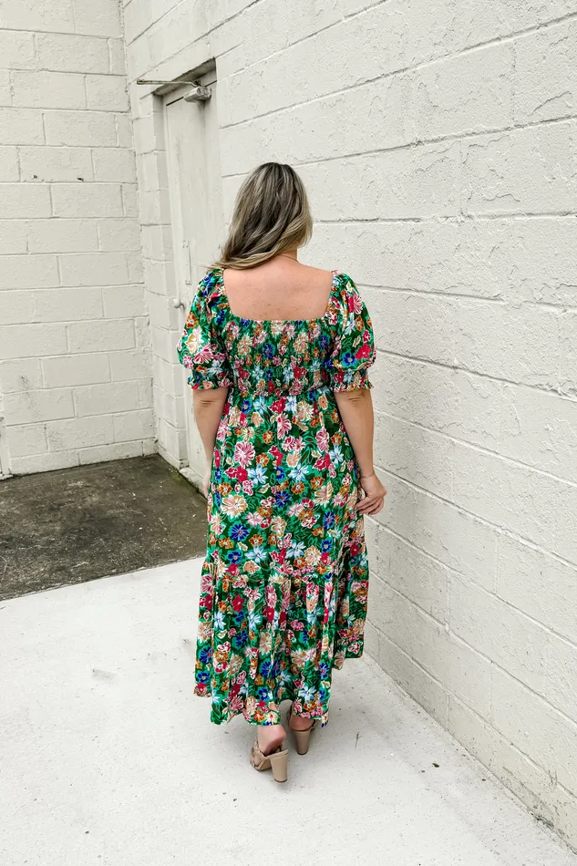 Rings First Love Rock The Garden Floral Maxi Dress