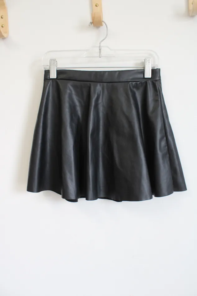Rings HM HM Black Leather Skirt Youth 7