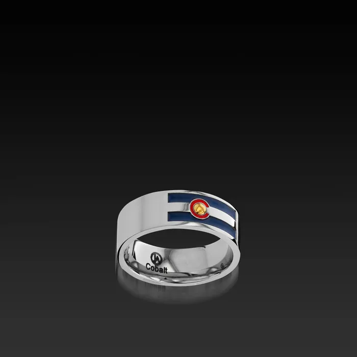 Rings John Atencio Colorado Flag Band