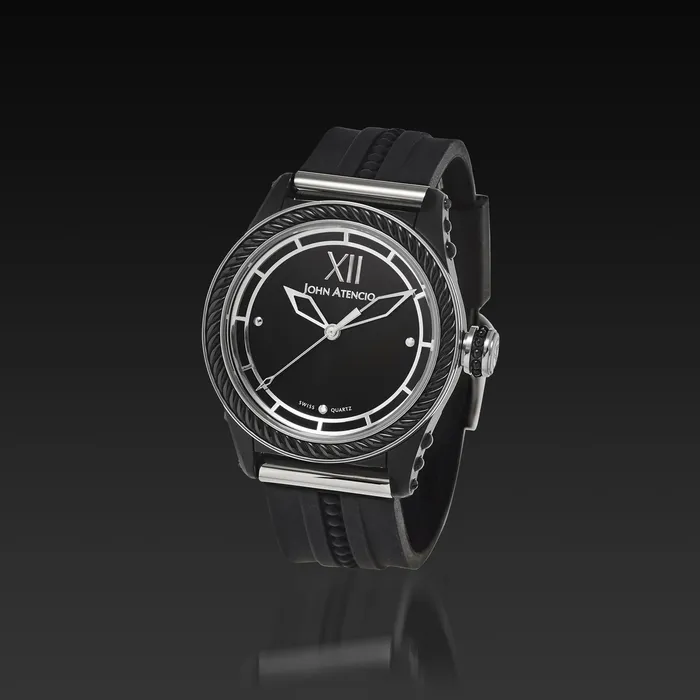 Rings John Atencio Pantheon I Watch with High Performance Elastomer Band