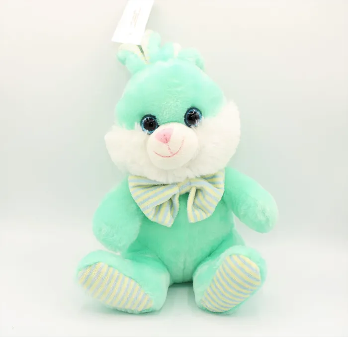 Rings Jubilee Thrift KellyToy Blue Rabbit Stuffed Toy