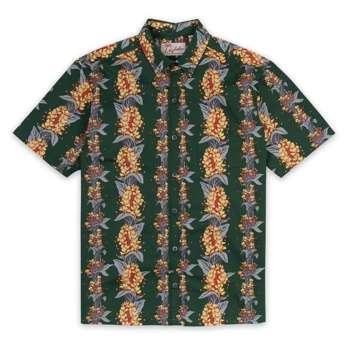 Rings KAHALASPTSWR Kahala Kahili Valley Mens Aloha Shirt