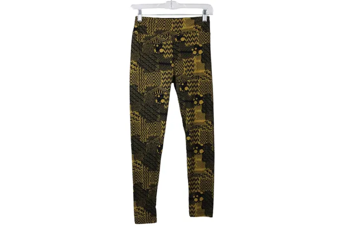 Rings LuLaRoe LuLaRoe Yellow Black Legging One Size